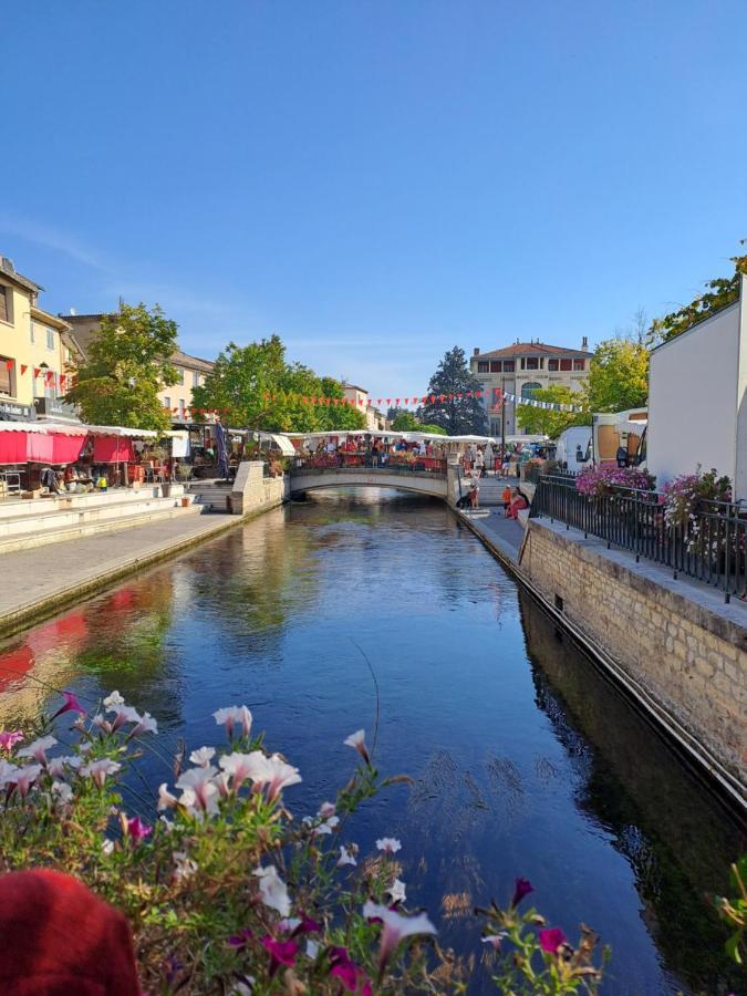 T2 A 2Min Du Centre +Parking Leilighet LʼIsle-sur-la-Sorgue Eksteriør bilde